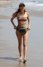 BLANCA BLANCO in Bikini at a Beach in Malibu 04/12/2018