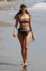 BLANCA BLANCO in Bikini at a Beach in Malibu 04/12/2018