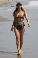 BLANCA BLANCO in Bikini at a Beach in Malibu 04/12/2018