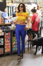 BLANCA BLANCO in Tights at Vitamin Barn in Malibu 04/09/2018