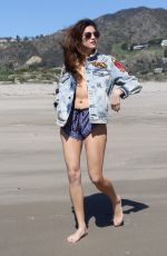 BLANCA BLANCO Out on the Beach in Malibu 03/31/2018