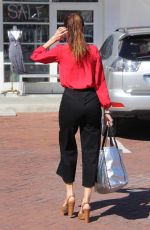 BLANCA BLANCO Out Shopping in Malibu 04/02/2018