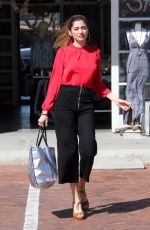 BLANCA BLANCO Out Shopping in Malibu 04/02/2018