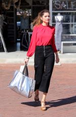 BLANCA BLANCO Out Shopping in Malibu 04/02/2018