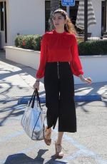 BLANCA BLANCO Out Shopping in Malibu 04/02/2018