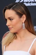 BRIE LARSON at Avengers: Infinity War Premiere in Los Angeles 04/23/2018