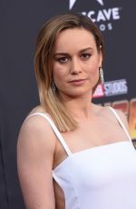 BRIE LARSON at Avengers: Infinity War Premiere in Los Angeles 04/23/2018