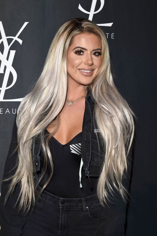 BRIELLE BIERMANN at YSL Beauty Festival Featuring Halsey in Palm Springs 04/12/2018