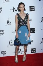 BRIGETTE LUNDY-PAINE at Daily Front Row Fashion Awards in Los Angeles 04/08/2018