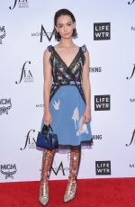 BRIGETTE LUNDY-PAINE at Daily Front Row Fashion Awards in Los Angeles 04/08/2018