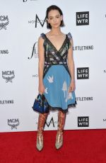BRIGETTE LUNDY-PAINE at Daily Front Row Fashion Awards in Los Angeles 04/08/2018