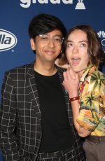 BRIGETTE LUNDY-PAINE at Glaad Media Awards Rising Stars Luncheon in Beverly Hills 04/11/2018