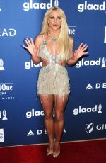 BRITNEY SPEARS at Glaad Media Awards 2018 in Beverly Hills 04/18/2018