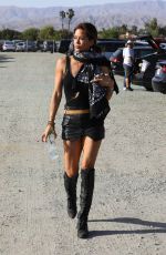 BROOKE BURKE at Coachella Valley Music and Arts Festival in Palm Springs 04/14/2018