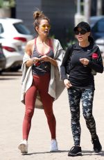 BROOKE BURKE Leaves a Gym in Brentwood 04/25/2018