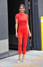 BROOKE BURKE Leaves Steve Harvey Show in Los Angeles 04/16/2018