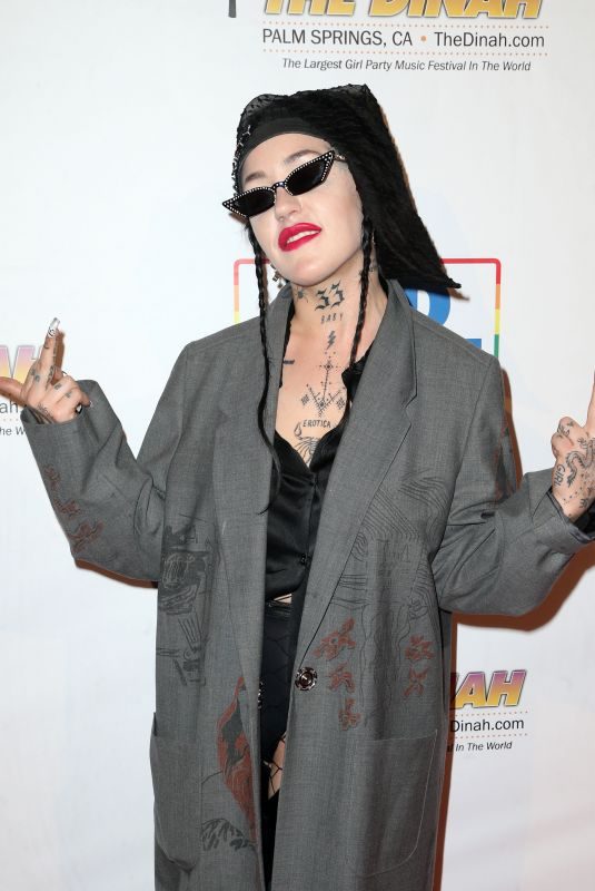 BROOKE CANDY at Club Skirts Presents the Dinah Shore the Hollywood Party in Palm Springs 03/31/2018