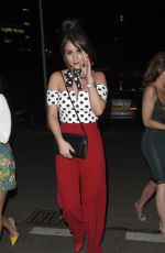 BROOKE VINCENT Nght Out at Menagerie in Manchester 04/01/2018