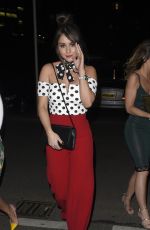 BROOKE VINCENT Nght Out at Menagerie in Manchester 04/01/2018