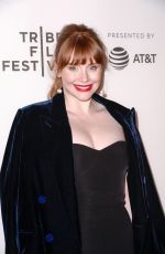 BRYCE DALLAS HOWARD at Genius Picasso Premiere at Tribeca Film Festival in New York 04/20/2018