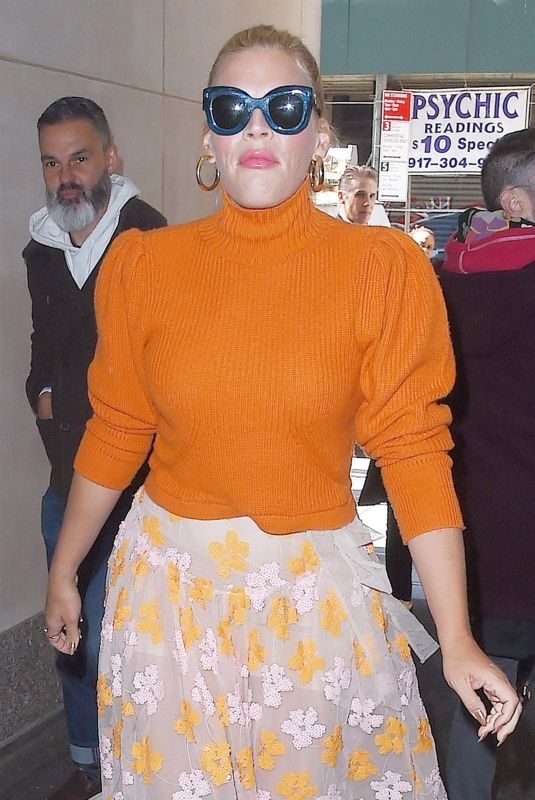 BUSY PHILIPPS Arrives at Today Show in New York 04/11/2018