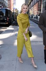 CAITLIN FITZGERALD Leaves Build Series in New York 04/23/2018