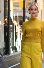 CAITLIN FITZGERALD Leaves Build Series in New York 04/23/2018