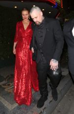 CAMERON DIAZ and Benji Madden at Gwyneth Paltrow and Brad Falchuk’s Engagement Party in Los Angeles 04/14/2018