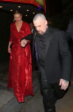 CAMERON DIAZ and Benji Madden at Gwyneth Paltrow and Brad Falchuk’s Engagement Party in Los Angeles 04/14/2018