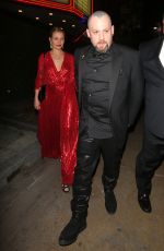 CAMERON DIAZ and Benji Madden at Gwyneth Paltrow and Brad Falchuk’s Engagement Party in Los Angeles 04/14/2018