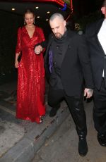 CAMERON DIAZ and Benji Madden at Gwyneth Paltrow and Brad Falchuk’s Engagement Party in Los Angeles 04/14/2018