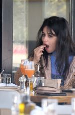 CAMILA CABELLO Out for Lunch at Obica Restaurant in West Hollywood 04/16/2018