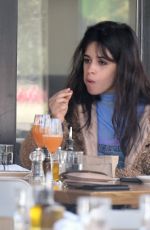 CAMILA CABELLO Out for Lunch at Obica Restaurant in West Hollywood 04/16/2018