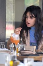 CAMILA CABELLO Out for Lunch at Obica Restaurant in West Hollywood 04/16/2018