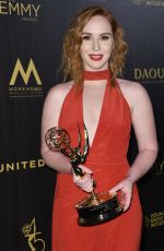 CAMRYN GRIMES at Daytime Emmy Awards 2018 in Los Angeles 04/29/2018
