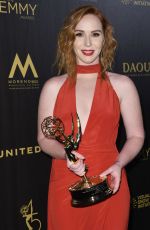 CAMRYN GRIMES at Daytime Emmy Awards 2018 in Los Angeles 04/29/2018