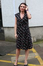 CANDICE BROWN Leaves ITV Studios in London 04/04/2018