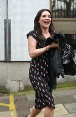 CANDICE BROWN Leaves ITV Studios in London 04/04/2018