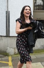 CANDICE BROWN Leaves ITV Studios in London 04/04/2018