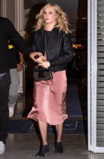 CANDICE KING Out and About in Paris 04/29/2018