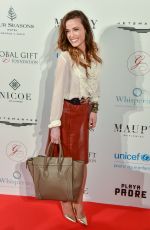 CAPUCINE ANAV at Global Gift Gala 2018 in Paris 04/25/2018