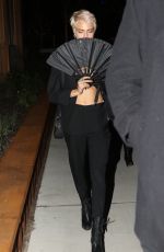 CARA DELEVINGNE Arrives at Gigi
