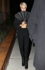 CARA DELEVINGNE Arrives at Gigi