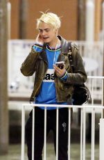 CARA DELEVINGNE Arrives in Venice 04/17/2018