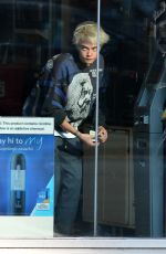CARA DELEVINGNE Out and About in New York 04/29/2018