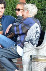 CARA DELEVINGNE Out and About in New York 04/29/2018