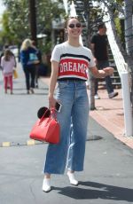 CARA SANTANA Shopping at Fred Segal in Los Angeles 04/06/2018