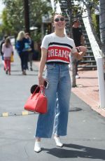 CARA SANTANA Shopping at Fred Segal in Los Angeles 04/06/2018