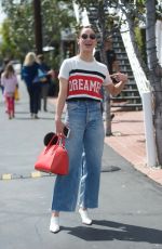 CARA SANTANA Shopping at Fred Segal in Los Angeles 04/06/2018