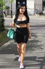 CARLA HOWE in Tights Out in London 04/18/2018
